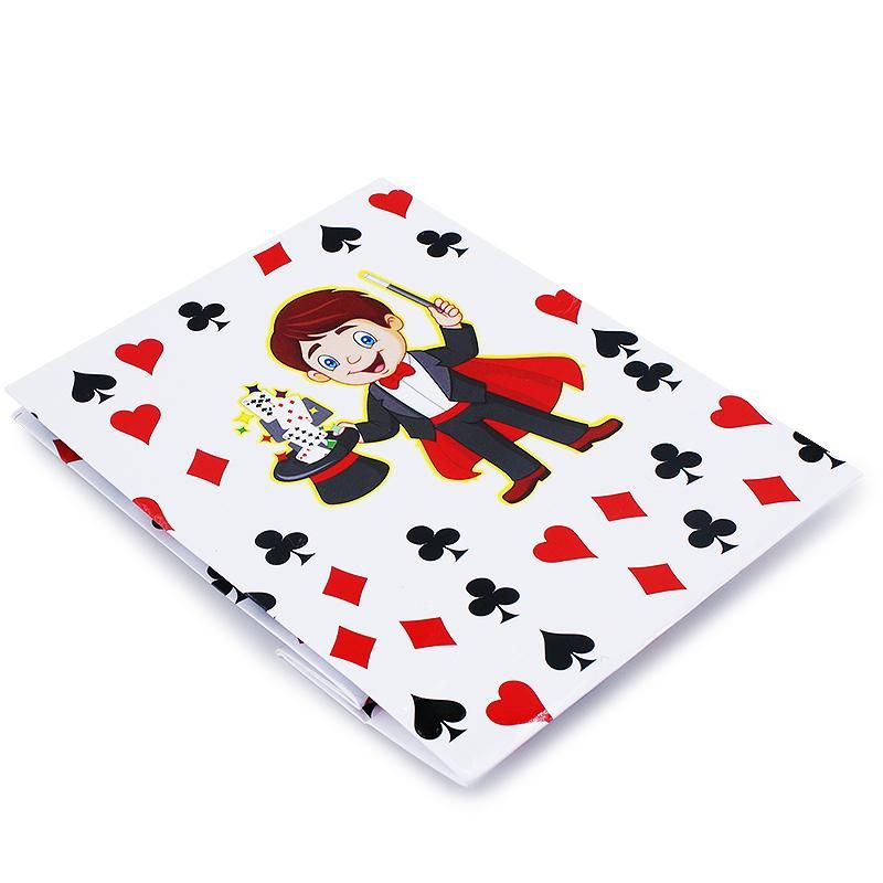Card Castles from Empty Bag DiFatta Magic Trick