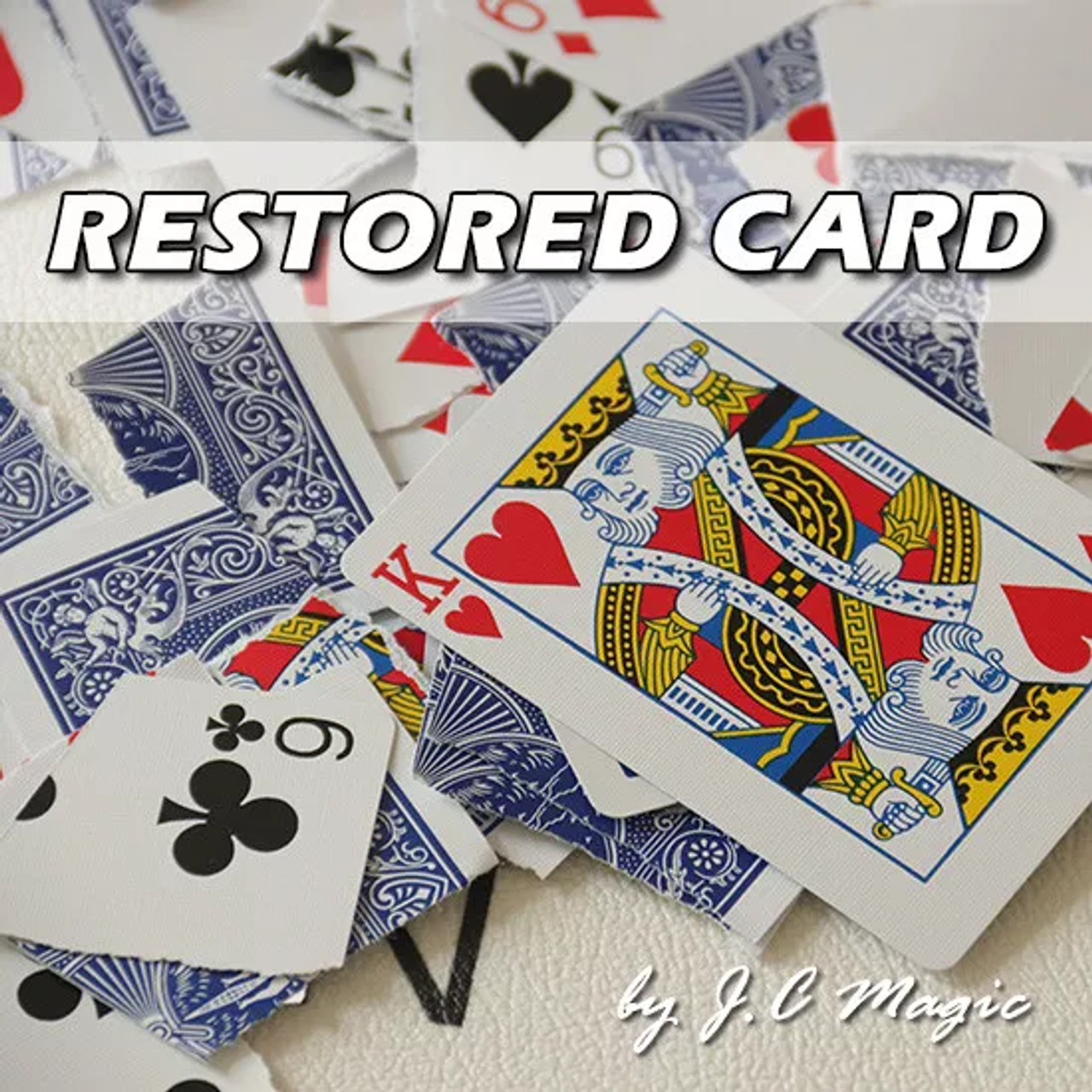 Restored Card Magic Trick Instantly Gimmicked J L Magic