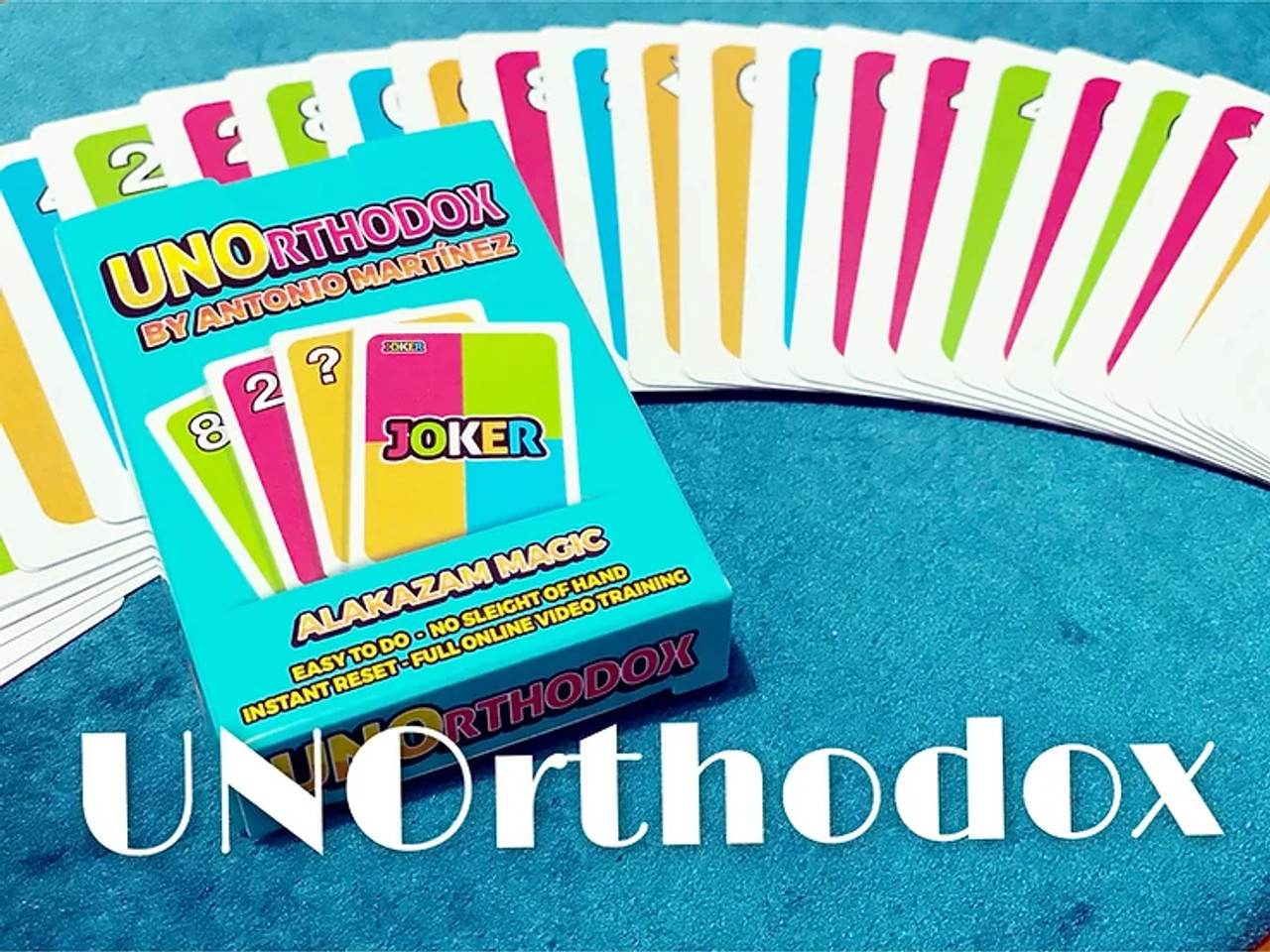 UNOrthodox Antonio Martinez Card Trick Magic Ultra Mental Deck