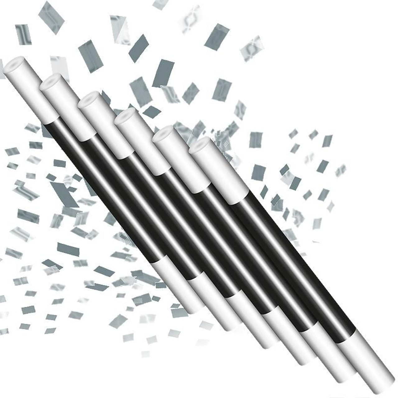 Climax Wand Difatta Magic Trick Confetti Show Stopper Silver Climax Wand Difatta Magic Trick Confetti Show Stopper Silver