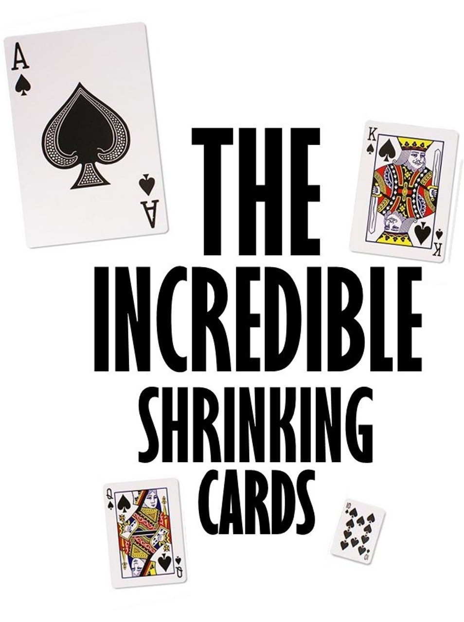 Difatta The Incredible Shrinking Cards Magic Trick