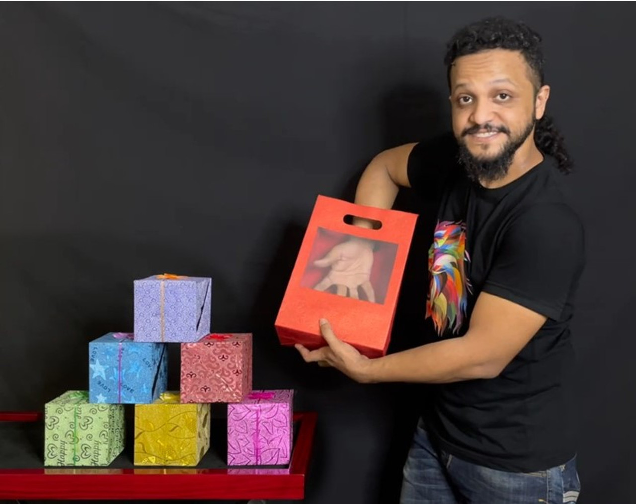 Gift Box Production Magic Trick Kids