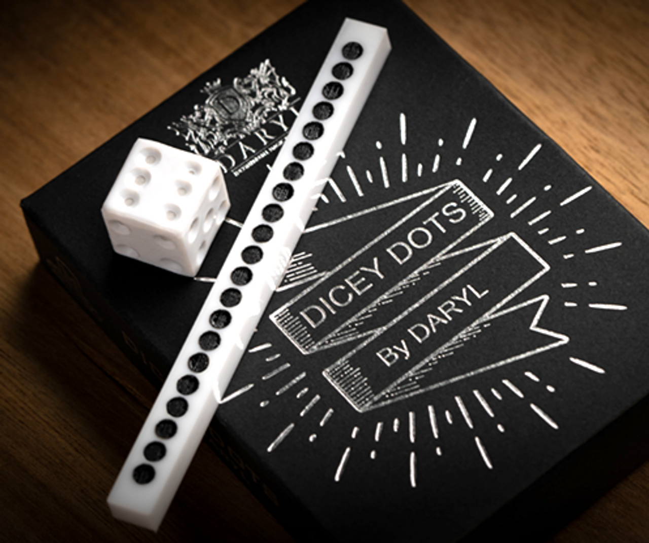 Dicey Dots by Daryl Magic Trick Dice Paddle