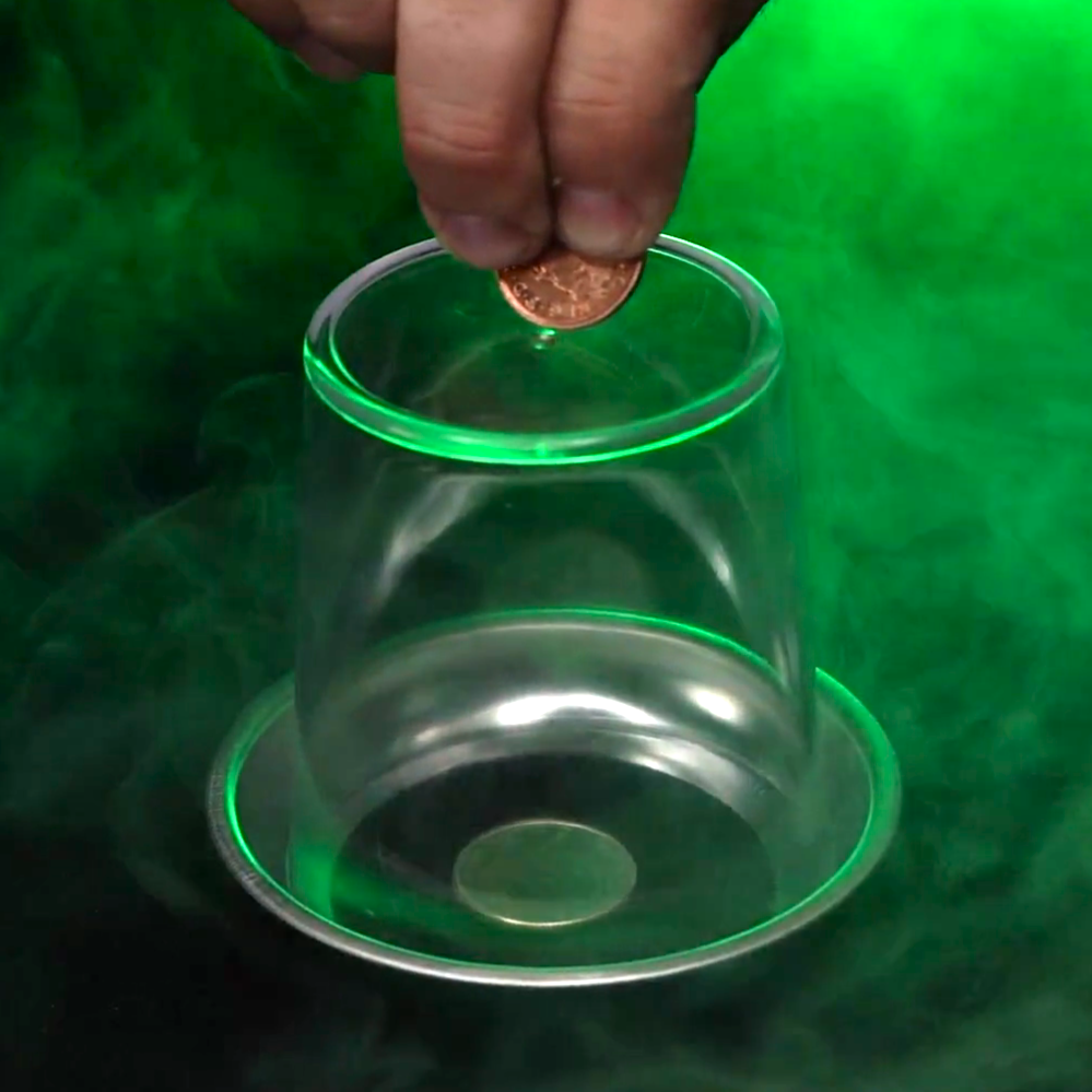 The leprechaun Coin Tray Magic Trick