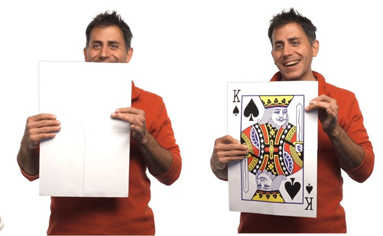 Comedy Poster Card Magic Trick DiFatta