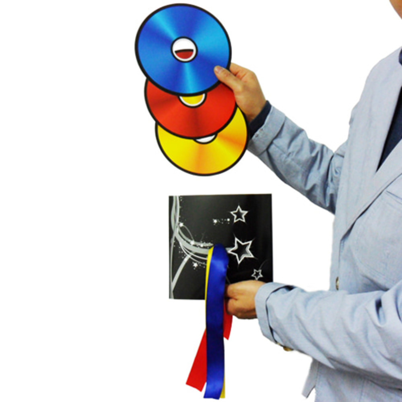 Colour Changing CD Disc Record Magic Trick JL Magic
