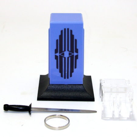 DiFatta Sword and Ring Tenyo Crystal Cleaver Magic Trick Ring Illusion