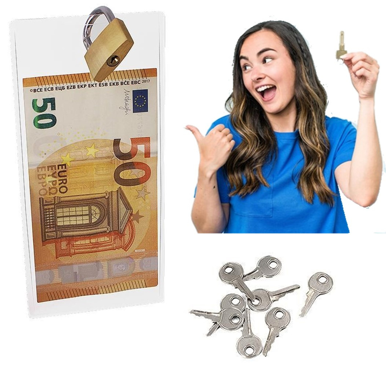 Lucky Key Bank Night Note Magic Trick DiFatta
