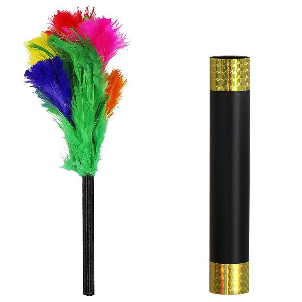 Colour Changing Feather Duster Tickle Sticks