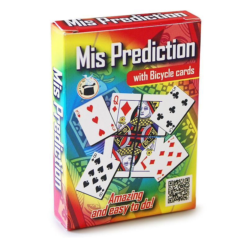 Mis Prediction DiFatta Card Trick Magic Bicycle