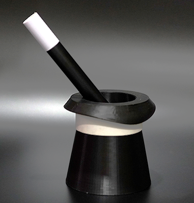 Magic Top Hat Water Liquid Mago Flash Kids Comedy