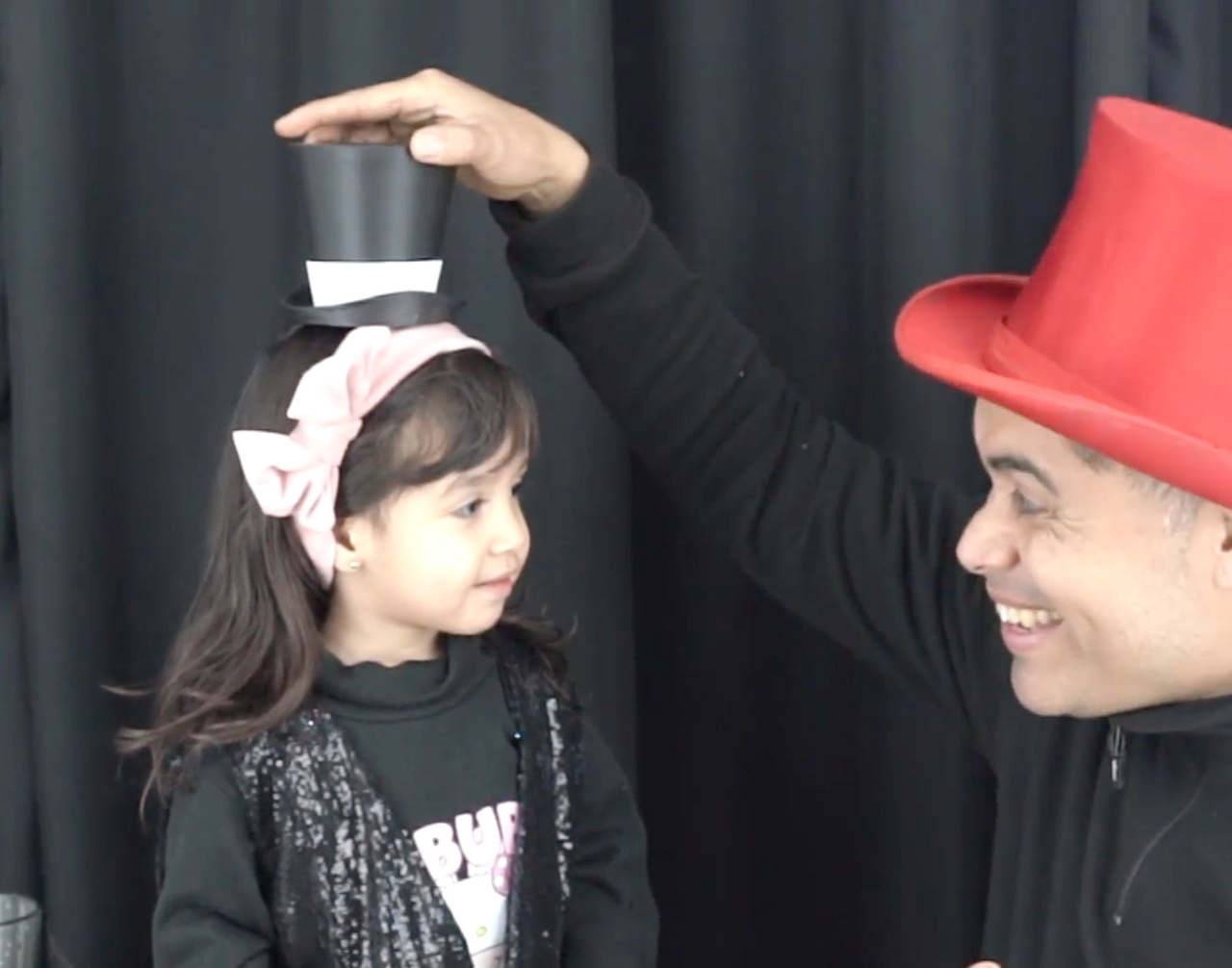 Magic Top Hat Water Liquid Mago Flash Kids Comedy