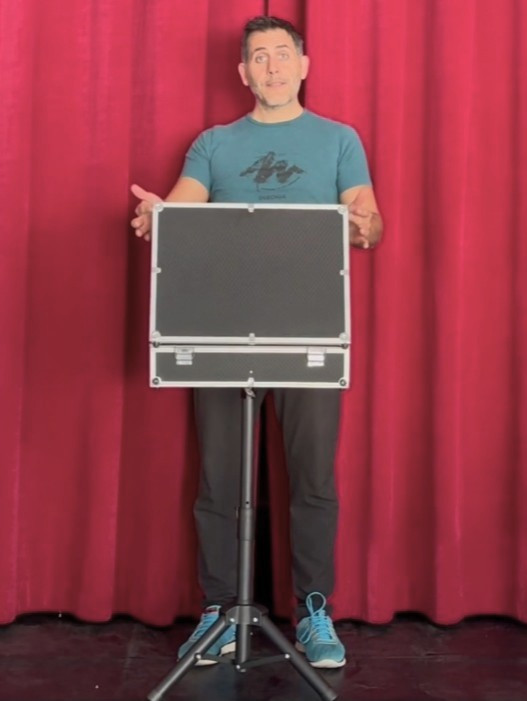 magician's case and table 