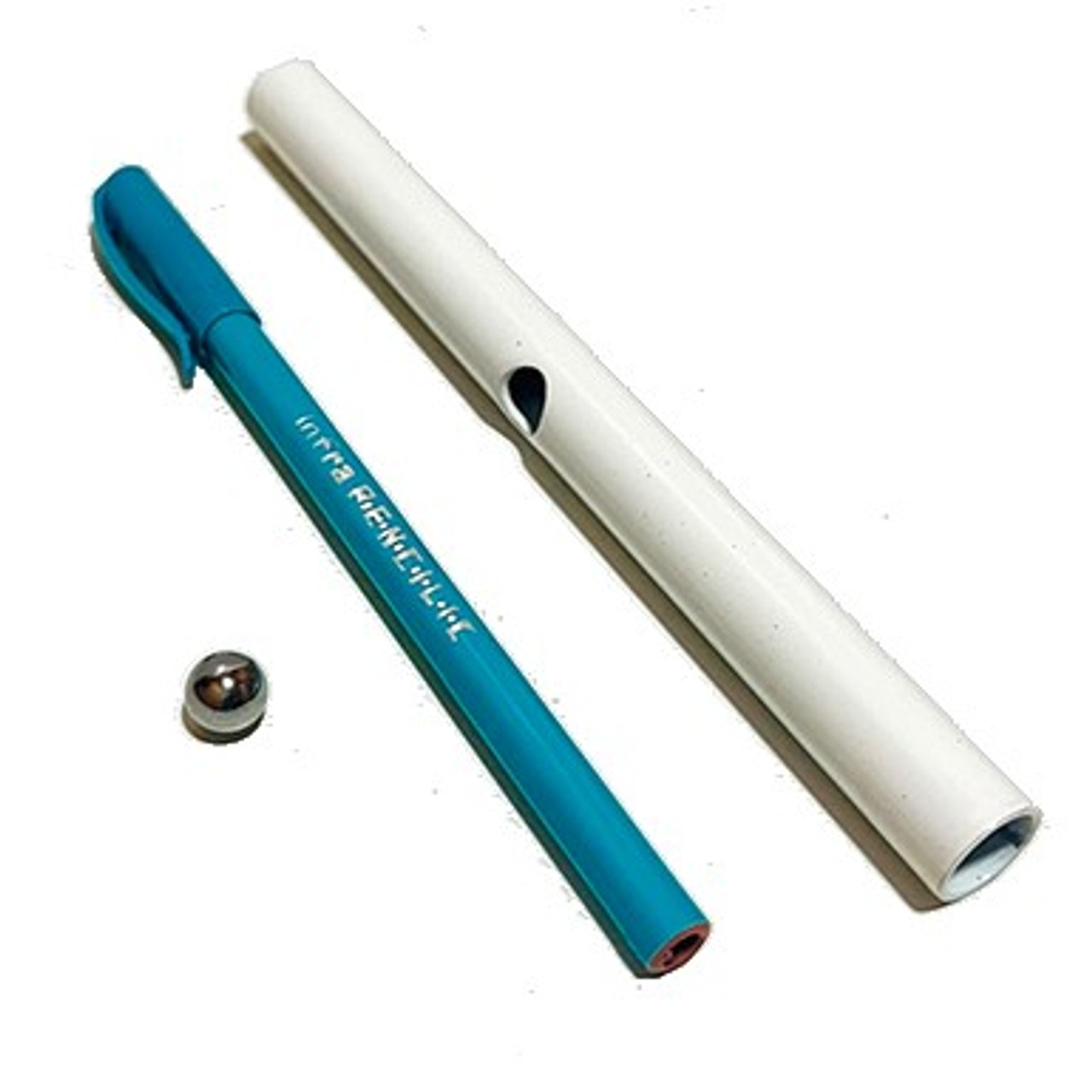 Steel Ball Thru Pen Essell Magic Trick Cross