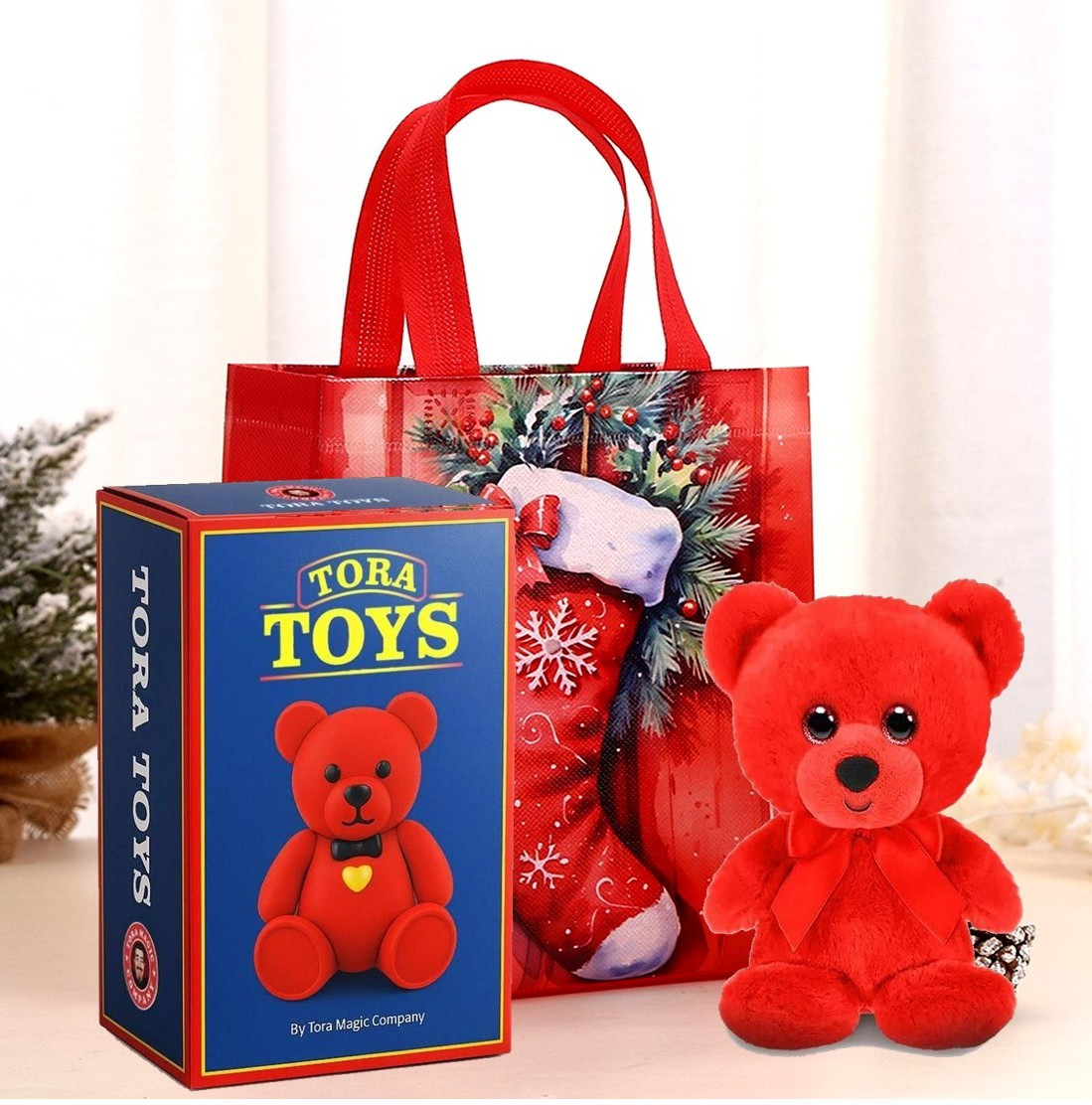 Magic Teddy Bear Toy Tora production Box