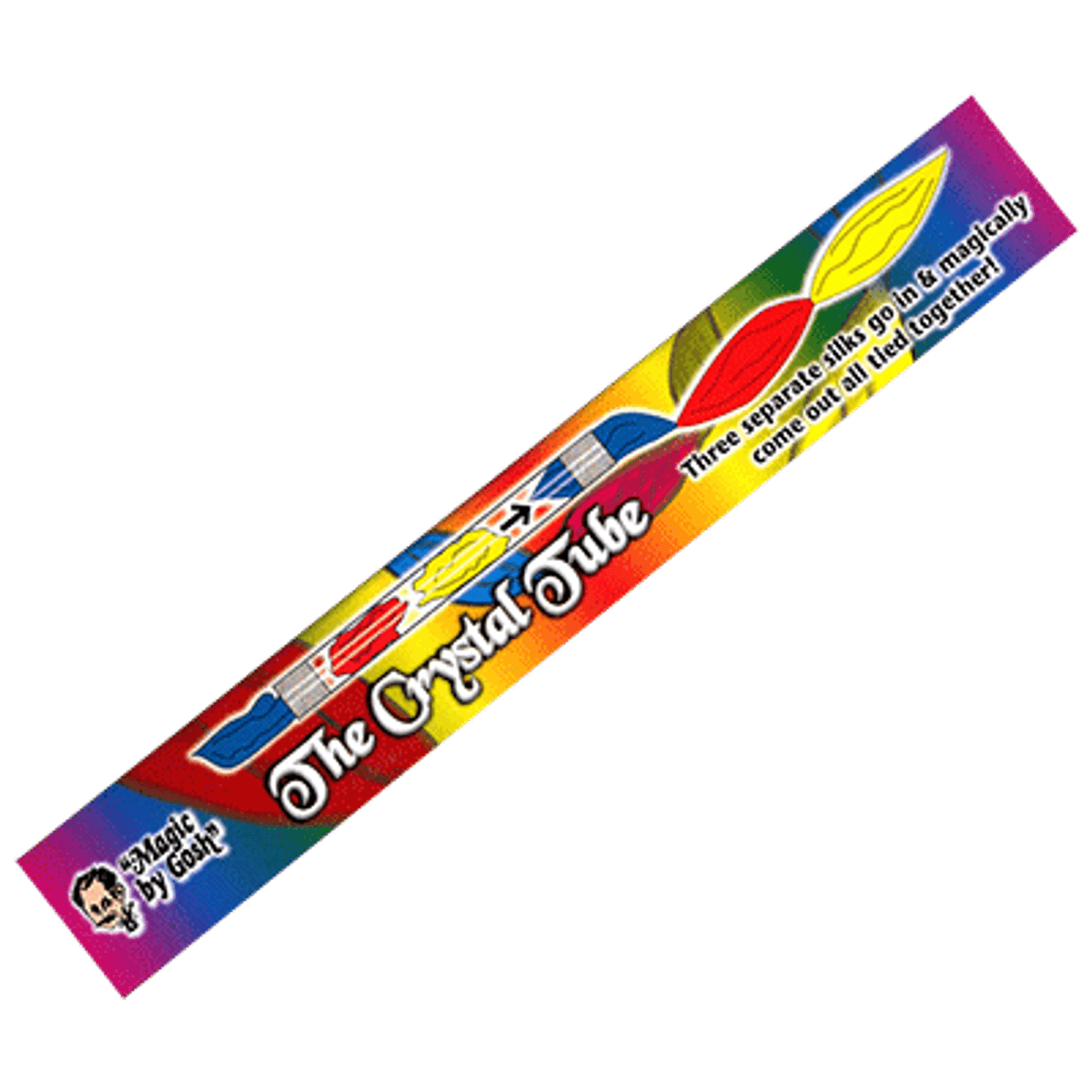 Crystal Tube by Gosh Silk Hankie Magic Trick