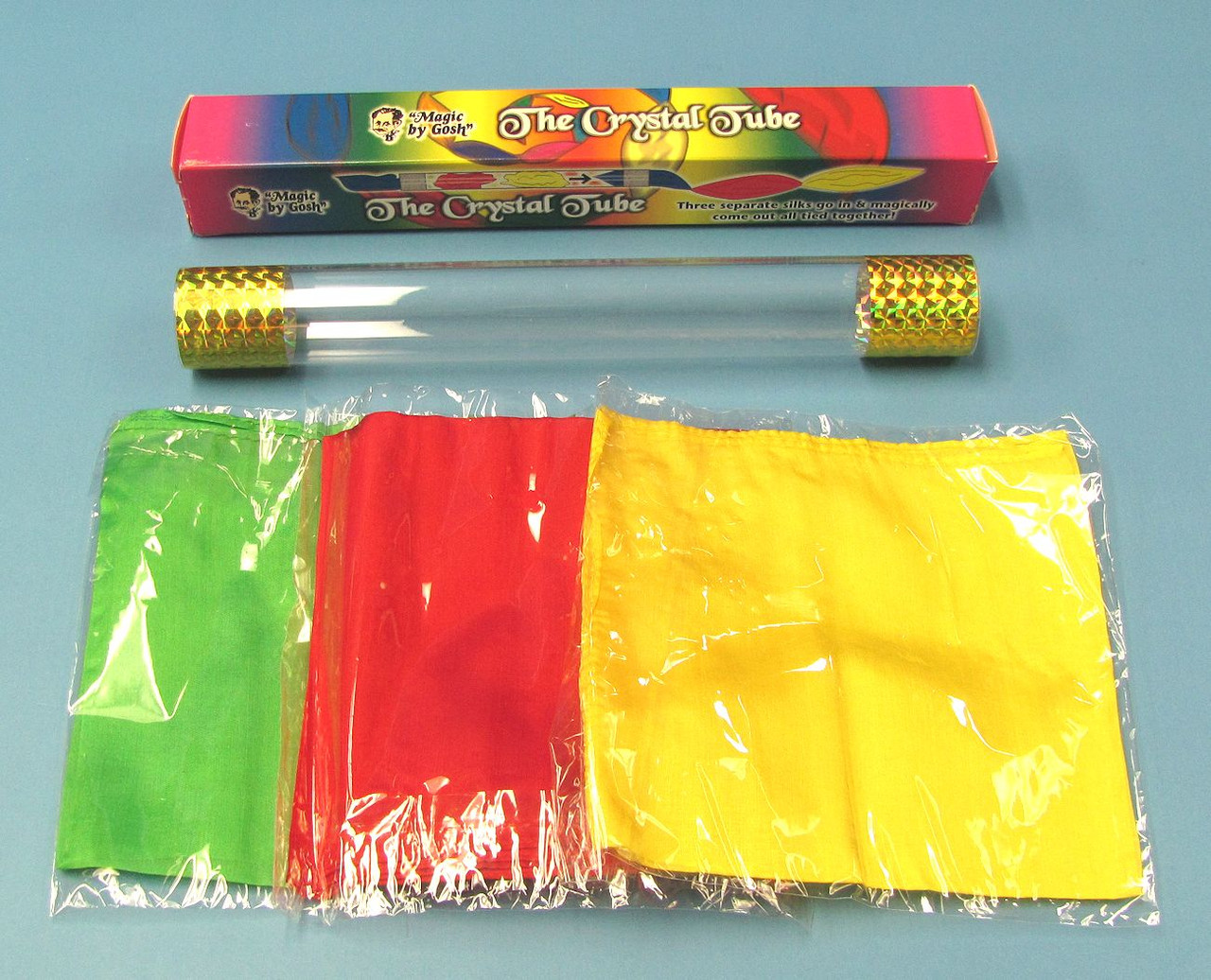 Crystal Tube by Gosh Silk Hankie Magic Trick