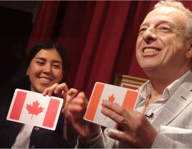 McCombical Travel Mentalism Flags Travel Card Trick 