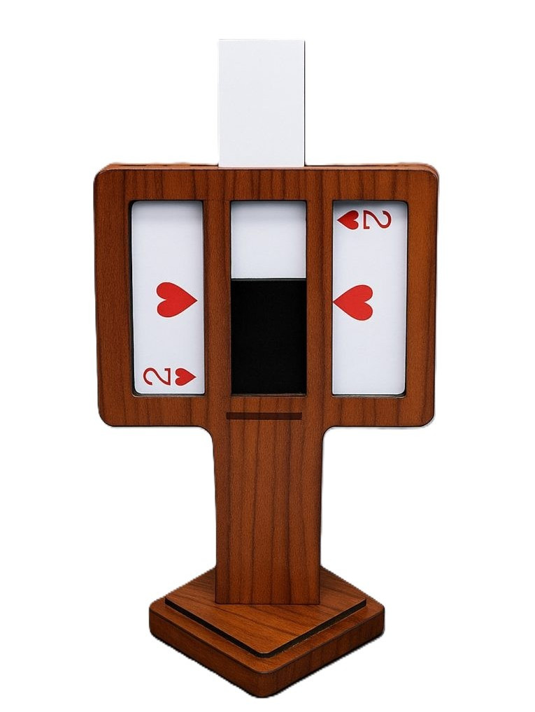 Tora Zig Zag Card Cabinet Illusion