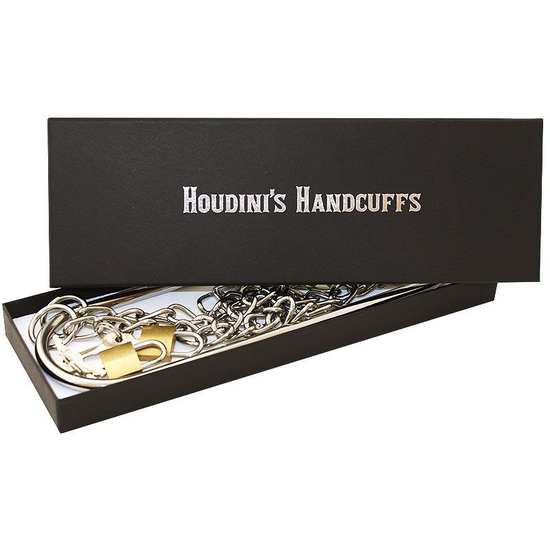 Houdini's Handcuffs Escapology Escape Chain Lock