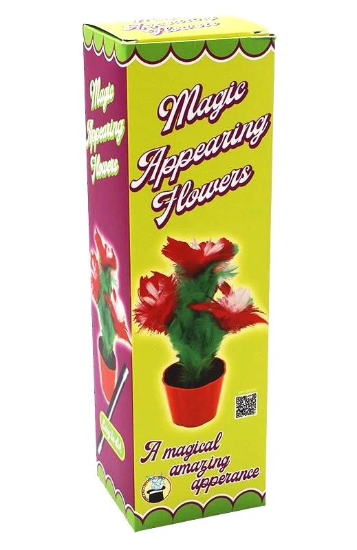 Appearing Flowers Magic Trick Wand