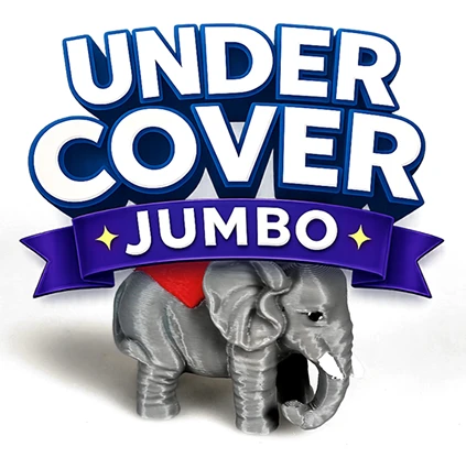 Undercover Jumbo Elephant Vanish Appear Kids Magic Trick 
