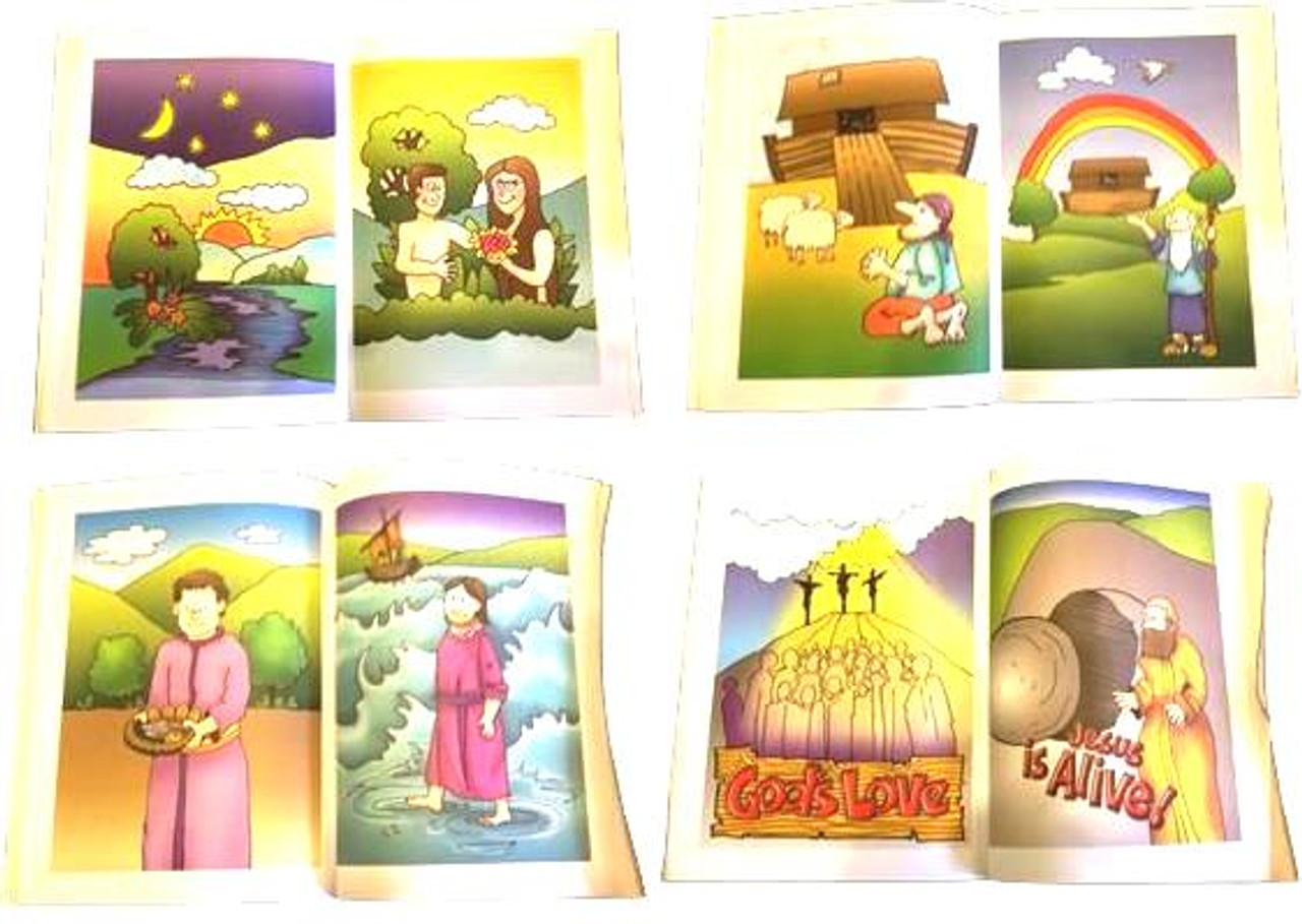 Bible Colouring Book Mission Magic Trick Gospel