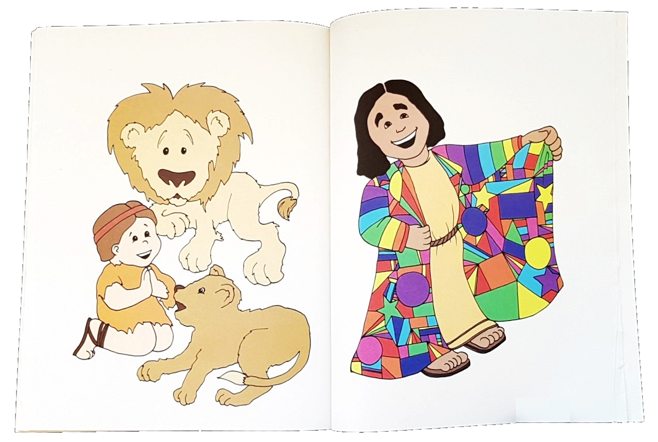 Bible Stories Colouring Magic Book Trick Gospel