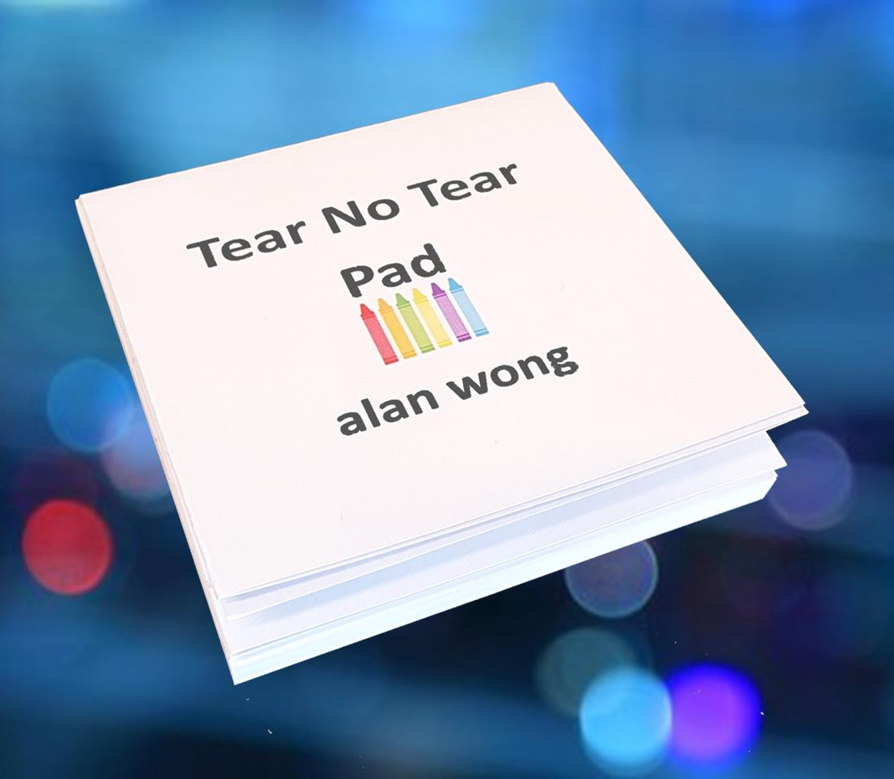 Tear No Tear Pad Alan Wong Magic Trick Gospel Funny