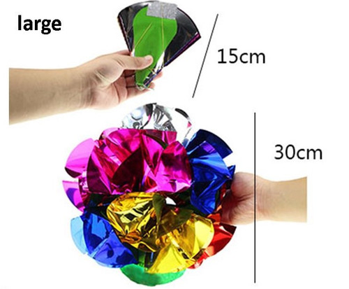 Growing Mylar Spring Flowers Bouquet Trick Magic Gospel