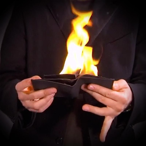 Card to Fire Wallet Magic Trick Gospel Card to Fire Wallet Magic Trick Gospel