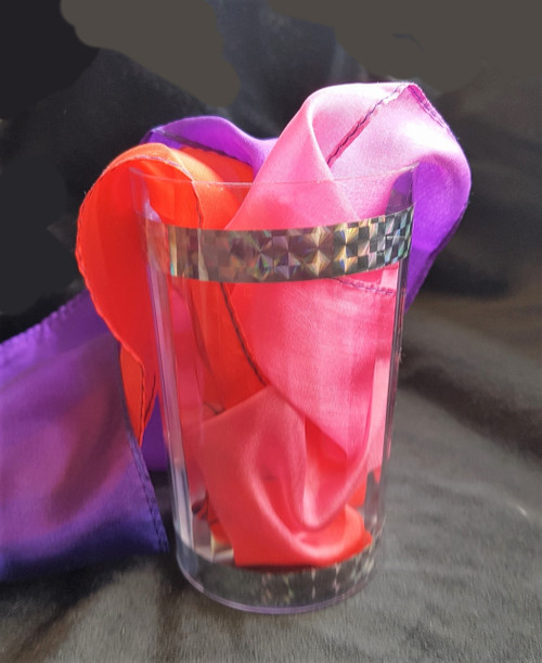 Sealed Mirror Glass Magic Trick Milk to Silk Liquid Compartment Sealed Mirror Glass Magic Trick Milk to Silk Liquid Compartment