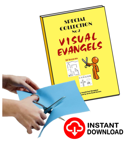 NEW 50 Fold & Cut Bible Talks INSTANT DOWNLOAD Creative lessons with
