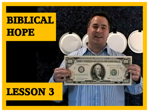 Gospel Magic Lesson Trick 3 - Biblical Hope vs Human Hope 