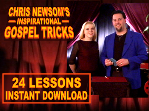 Chris Newsom Gospel Magic Tricks eBook Videos Training Kids Church Jesus Chris Newsom Gospel Magic Tricks eBook Videos Training Kids Church Jesus