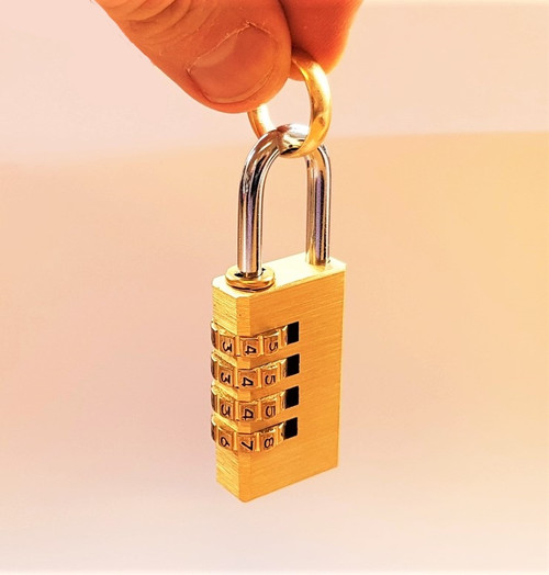 Perfect Combination Mentalism Lock Ring Prediction Padlock Magic Trick Gospel