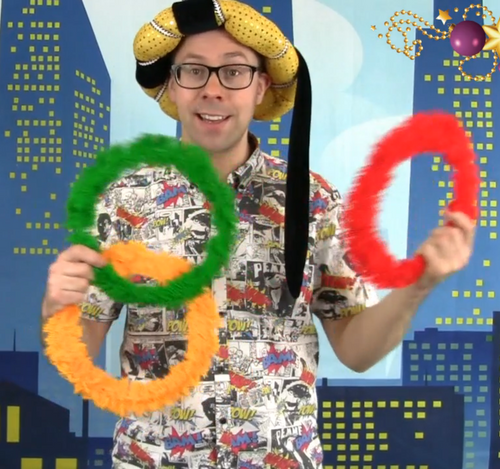 Heavenly Halos Colouring Changing Wreaths DiFatta Magic Trick Heavenly Halos Colouring Changing Wreaths DiFatta Magic Trick