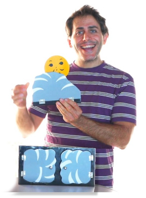 Comedy Sun & Moon Magic Trick Prop Funny 