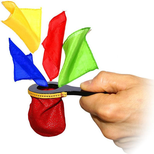 Change Bag - Mini - Plus Version Gospel Magic Trick Difatta Silk Change Bag - Mini - Plus Version Gospel Magic Trick Difatta Silk