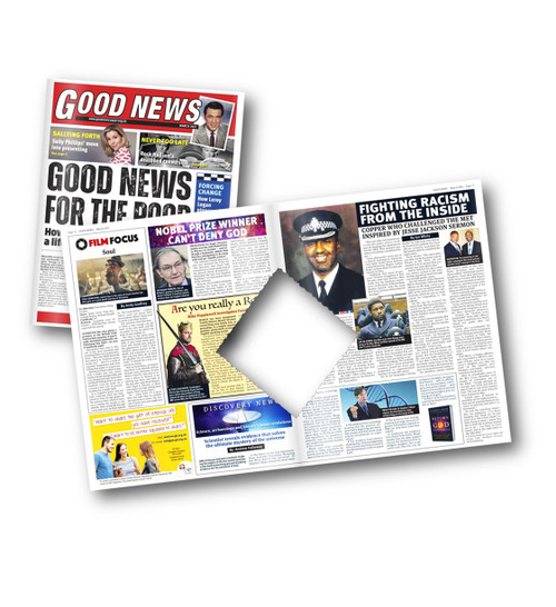 Good News Torn & Restored newspaper magic trick Good News Torn & Restored newspaper magic trick
