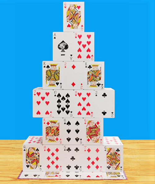 Rising Card Castle Mr Magic Trick Rising Card Castle Mr Magic Trick