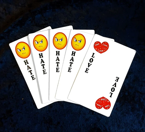 Love & Hate Magic Card Trick Gospel