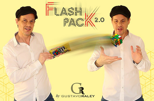 Flash Pack 2 Gustavo Raley Magic Trick Rubik Cube