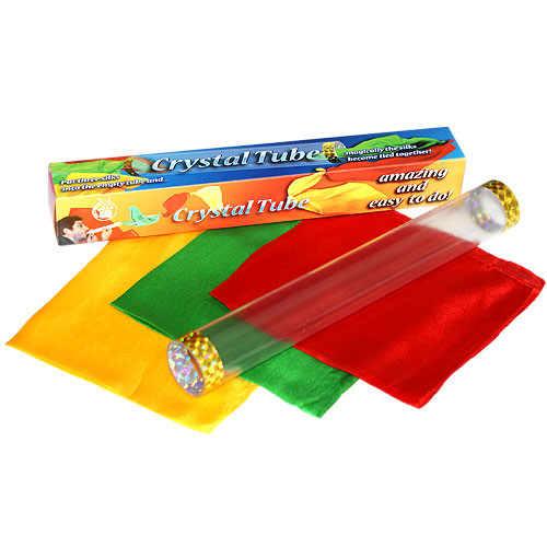 Crystal Tube Silk Blow Magic Trick Gospel Crystal Tube Silk Blow Magic Trick Gospel