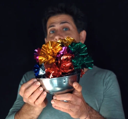 Fire to Flowers Bowl - by Difatta - Flames Turn into Flowers - Pentecost