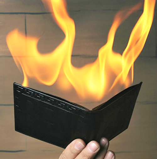 Fire Wallet Magic Trick Gospel Magic DiFatta Fire Wallet Magic Trick Gospel Magic DiFatta