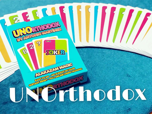 UNOrthodox Antonio Martinez Card Trick Magic Ultra Mental Deck UNOrthodox Antonio Martinez Card Trick Magic Ultra Mental Deck