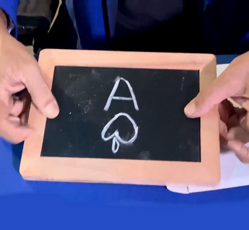 Udays Mind Reading Slate Mentalism Magic Trick