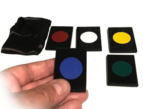 Mental Colour Blocks Magic Trick Funtime Mentalism Mind