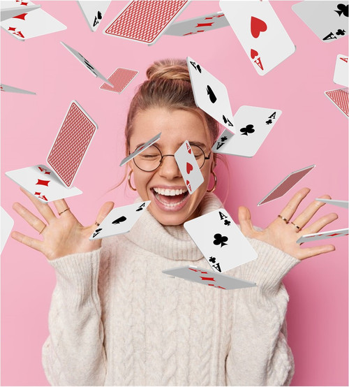Cards in the air Magic Trick DiFatta Cards in the air Magic Trick DiFatta